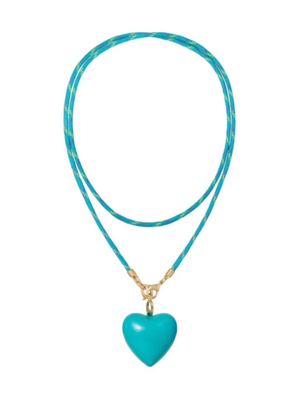 NWOT Roxanne Assoulin The Long Happy Cord Charm Necklace